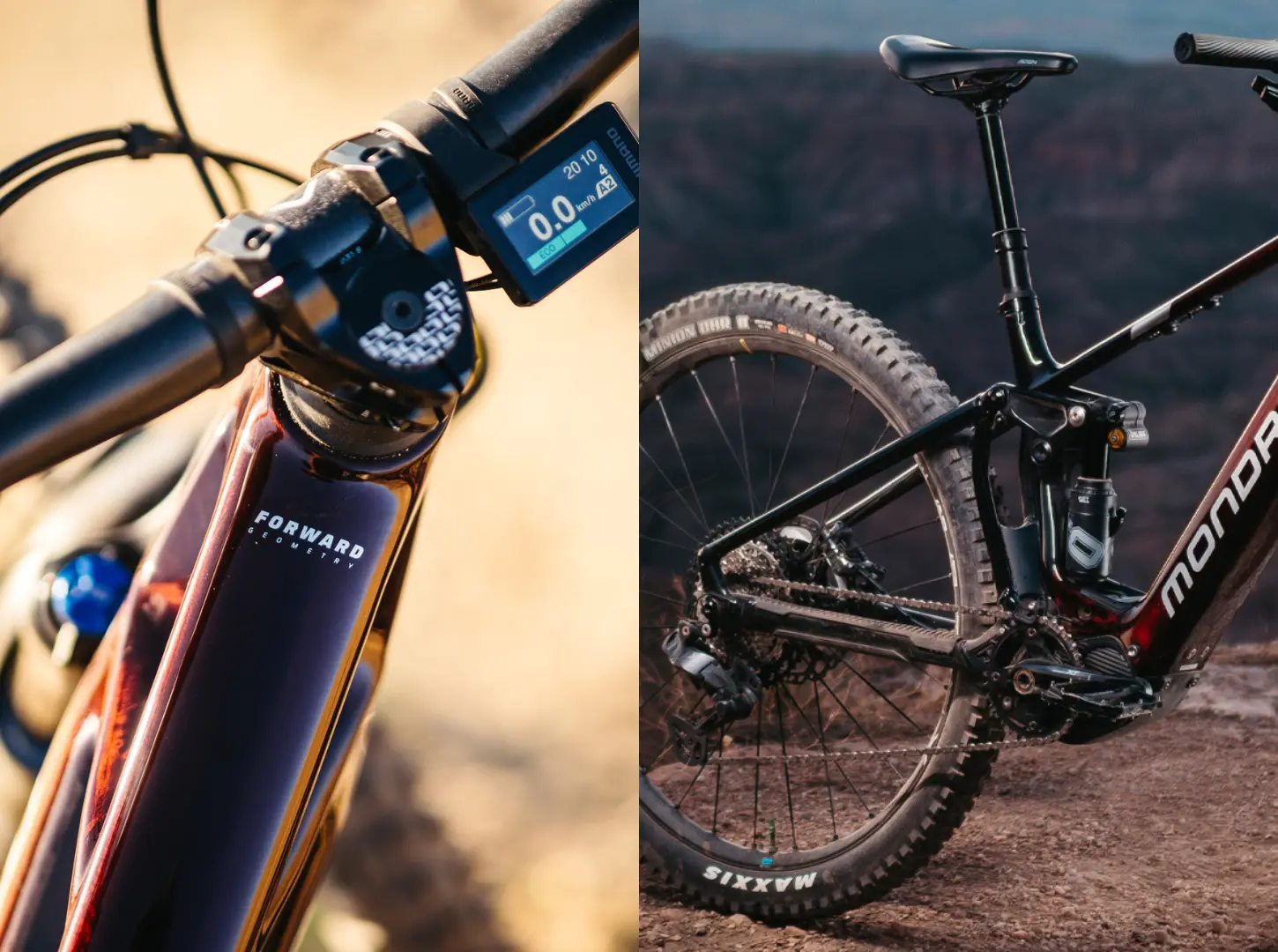 Mondraker E-Bike Besonderheiten Forward Geometrie und Zero Suspension