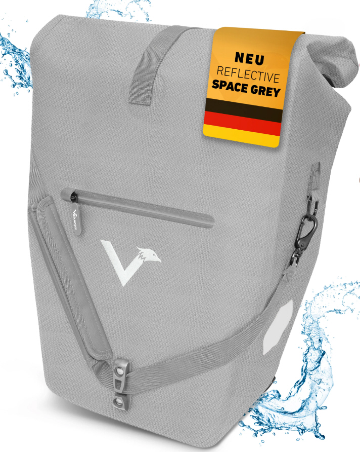 Valkental ValkOcean Gepäckträgertasche aus TPU Material