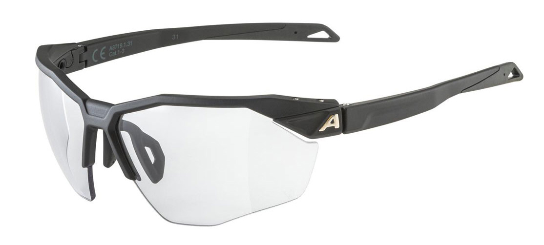 Alpina Sportbrille Twist Six HR V black matt