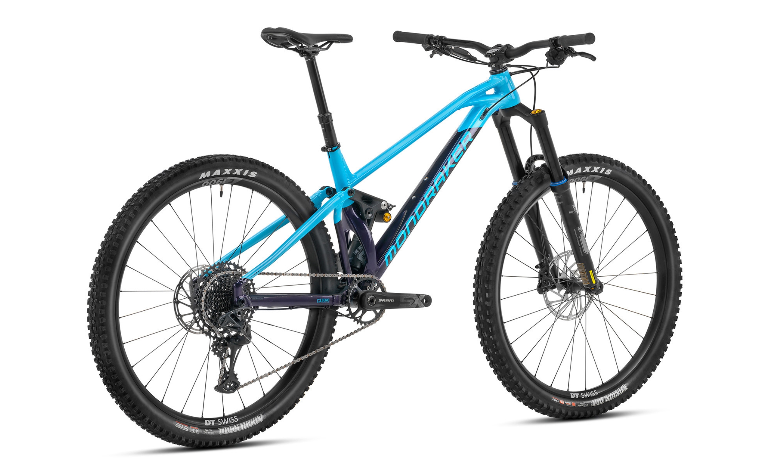 Mondraker Foxy R Modell 2023 Seitenansicht diagonal hinten